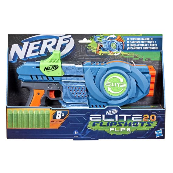 NERF ELITE 2.0 F2549 БЛАСТЕР FLIPSHOTS FLIP-8