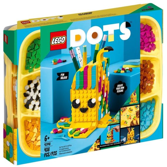 LEGO DOTS 41948 КОНСТРУКТОР ПОДСТАВКА ДЛЯ КАРАНДАШЕЙ „МИЛЫЙ БАНАН”