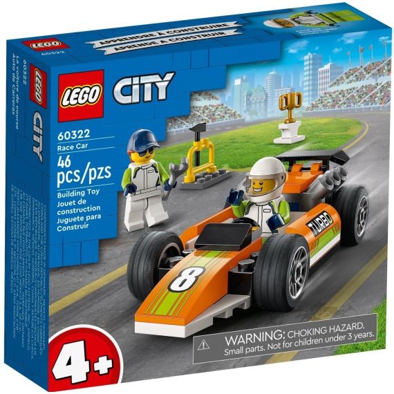 LEGO CITY 60322 КОНСТРУКТОР ГОНОЧНЫЙ АВТОМОБИЛЬ