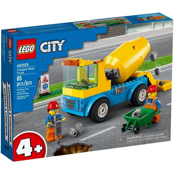 LEGO CITY 60325 КОНСТРУКТОР БЕТОНОМЕШАЛКА