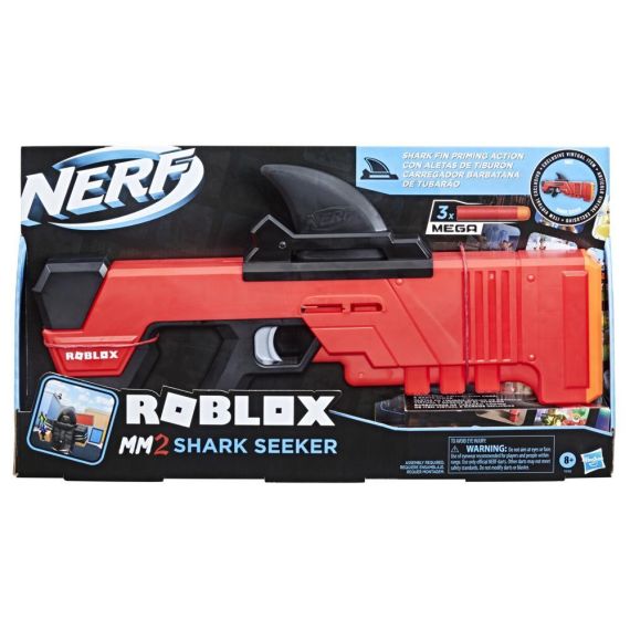 NERF ROBLOX F2489 БЛАСТЕР MM2 SHARK SEEKER