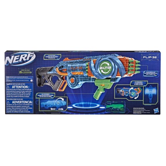 HASBRO NERF F2553 БЛАСТЕР ELITE 2.0 FLIPSHOTS FLIP-32 - CUMP?RA ?N CHI?IN?U, MOLDOVA - UNO.MD