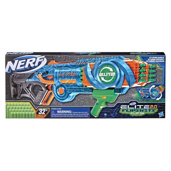 HASBRO NERF F2553 БЛАСТЕР ELITE 2.0 FLIPSHOTS FLIP-32 - CUMP?RA ?N CHI?IN?U, MOLDOVA - UNO.MD
