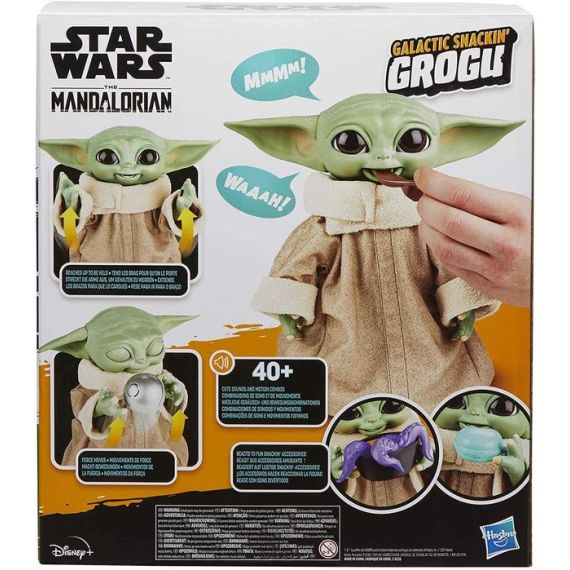 STAR WARS BABY YODA F2849 ИНТЕРАКТИВНЫЙ АНИМОТРОННЫЙ ПОЕДАТЕЛЬ ГАЛАКТИЧЕСКИХ СНЕКОВ ГРОГУ