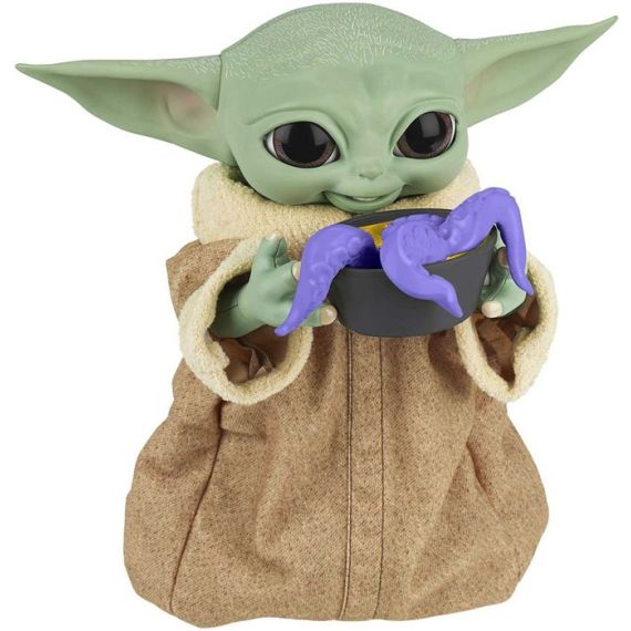 STAR WARS BABY YODA F2849 ИНТЕРАКТИВНЫЙ АНИМОТРОННЫЙ ПОЕДАТЕЛЬ ГАЛАКТИЧЕСКИХ СНЕКОВ ГРОГУ