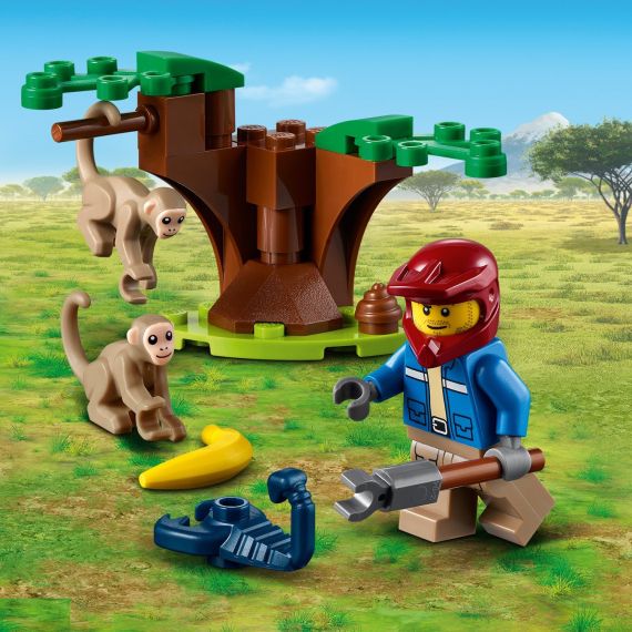 LEGO CITY 60300 КОНСТРУКТОР  WILDLIFE RESCUE ATV