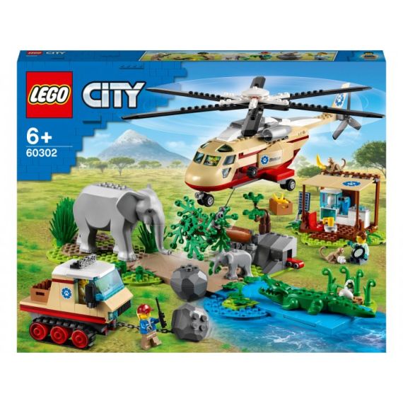 LEGO CITY 60302 КОНСТРУКТОР  WILDLIFE RESCUE OPERATION