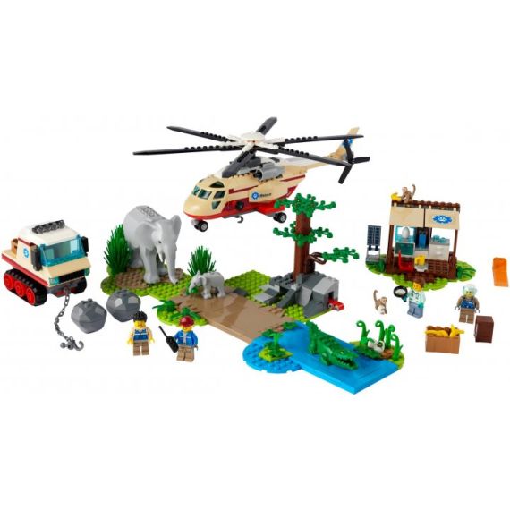LEGO CITY 60302 КОНСТРУКТОР  WILDLIFE RESCUE OPERATION
