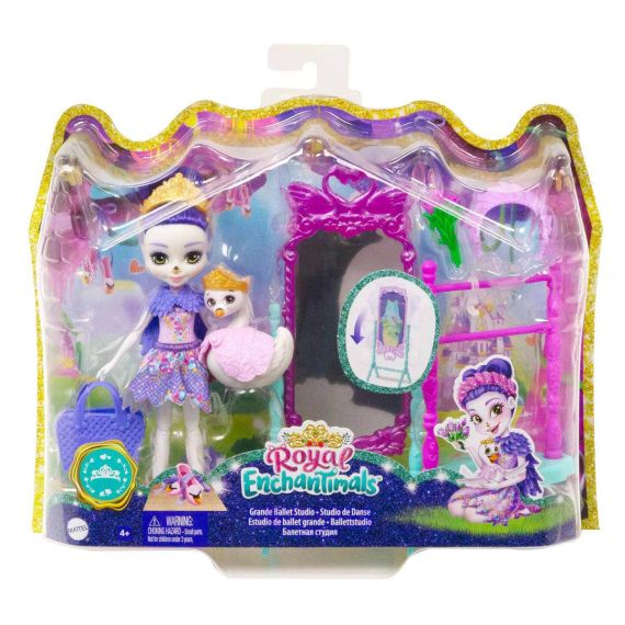 MATTEL ENCHANTIMALS GYJ06 ИГРОВОЙ НАБОР GRANDE BALLET STUDIO