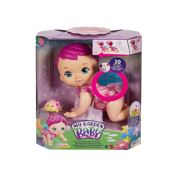 MATTEL GYP31 ИНТЕРАКТИВНАЯ ИГРУШКА MY GARDEN BABY GIGGLE AND GRAWL