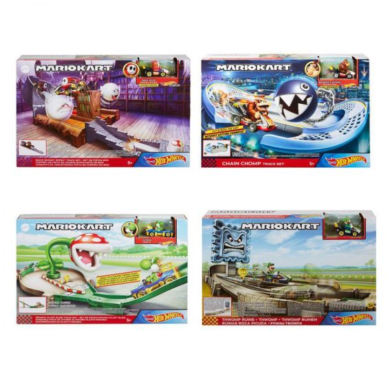 MATTEL HOT WHEELS GCP26 АВТОТРЕК TRACK MARIO SET KART ASSORTED