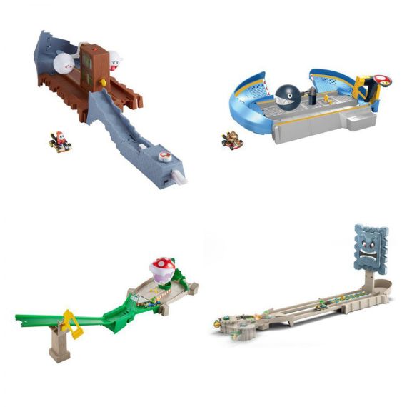 MATTEL HOT WHEELS GCP26 АВТОТРЕК TRACK MARIO SET KART ASSORTED