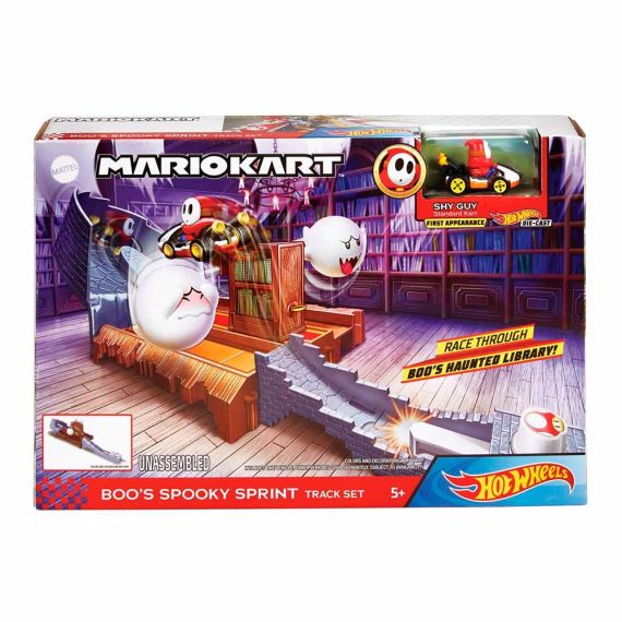 MATTEL HOT WHEELS GCP26 АВТОТРЕК TRACK MARIO SET KART ASSORTED