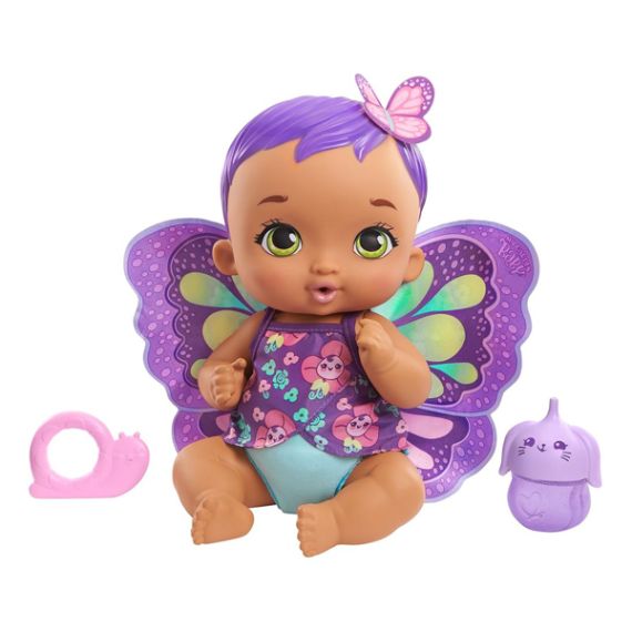MATTEL MY GARDEN BABY GYP11 ПУПС ФИОЛЕТОВЫЕ КРЫЛЫШКИ С БУТЫЛОЧКОЙ - CUMP?RA ?N CHI?IN?U, MOLDOVA - UNO.MD