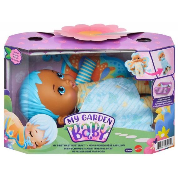 MATTEL MY GARDEN BABY HBH38 ПУПС ГОЛУБЫЕ КРЫЛЫШКИ