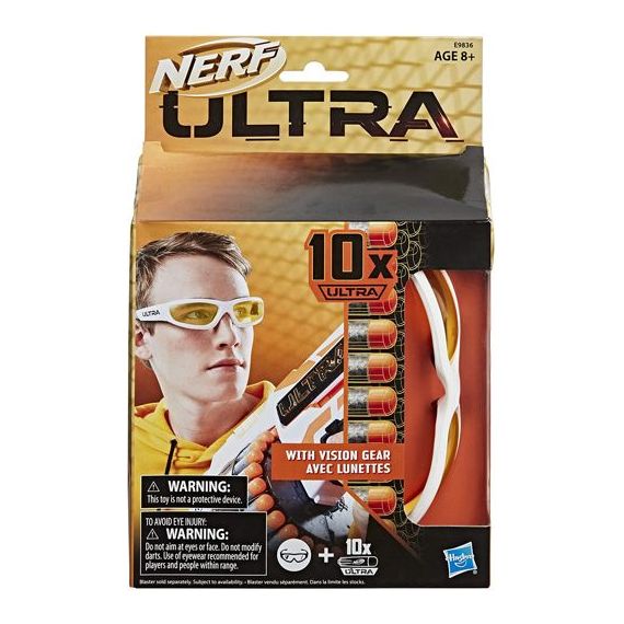 NERF ULTRA E9836 НАБОР ОЧКИ NERF ULTRA + 10 ПУЛЬ
