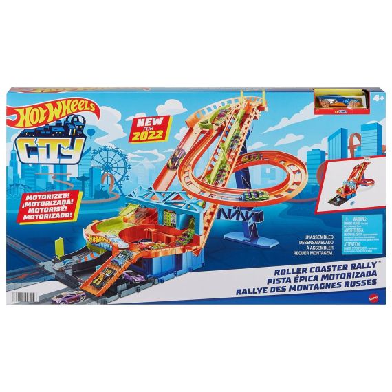 HOT WHEELS HDP04 НАБОР ИГРОВОЙ CITY MOTORIZED ROLLER COASTER