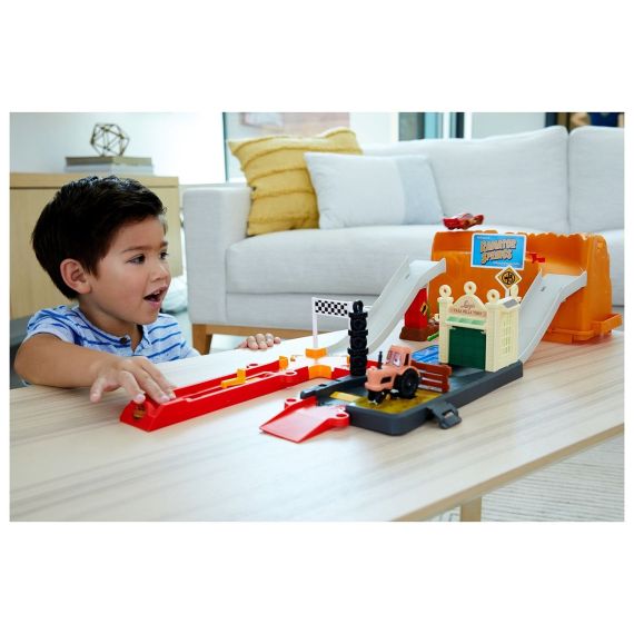 HOT WHEELS HDP02 НАБОР ИГРОВОЙ CITY SUPER TWIST TIRE SHOP