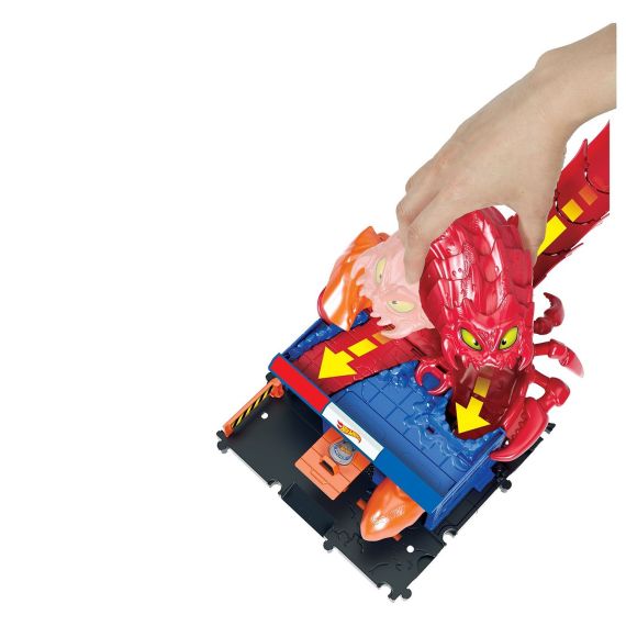 HOT WHEELS HDR32 НАБОР ИГРОВОЙ CITY NEMESIS SCORPION POLICE