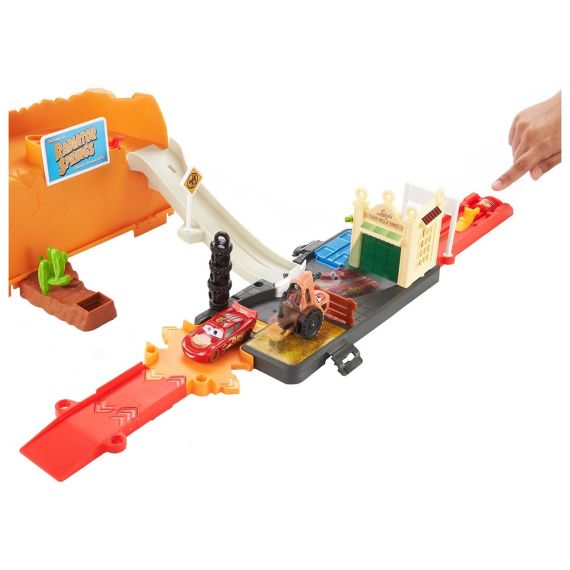 HOT WHEELS HDP02 НАБОР ИГРОВОЙ CITY SUPER TWIST TIRE SHOP