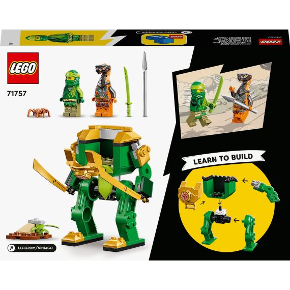 LEGO NINJAGO 71757 КОНСТРУКТОР РОБОТ-НИНДЗЯ ЛЛОЙДА