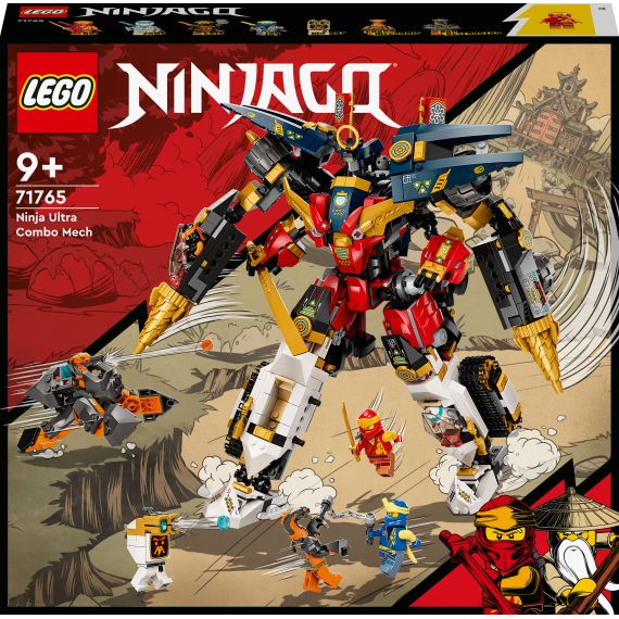 LEGO NINJAGO 71765 КОНСТРУКТОР УЛЬТРА-КОМБО-РОБОТ НИНДЗЯ