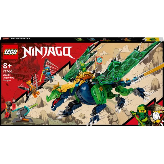LEGO NINJAGO 71766 КОНСТРУКТОР ЛЕГЕНДАРНЫЙ ДРАКОН ЛЛОЙДА