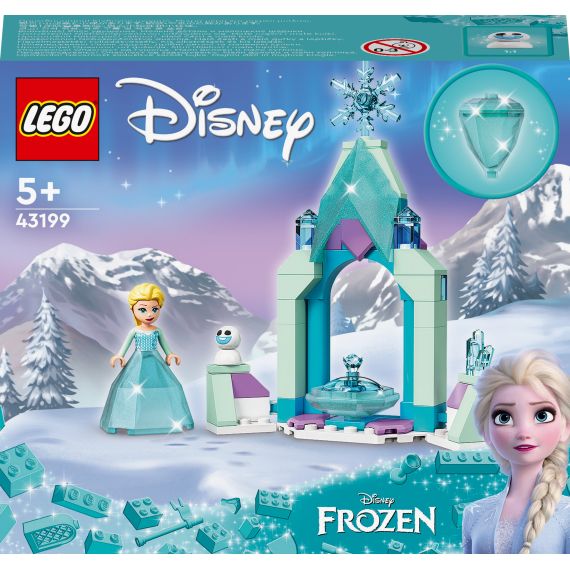 LEGO DISNEY PRINCESS 43199 КОНСТРУКТОР ДВОР ЗАМКА ЭЛЬЗЫ