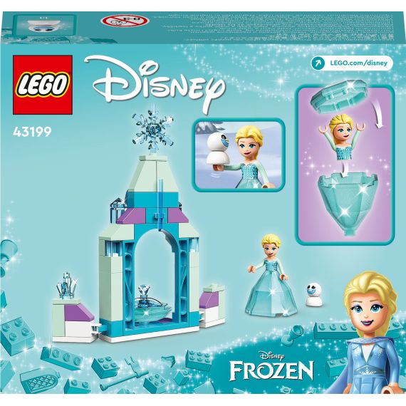 LEGO DISNEY PRINCESS 43199 КОНСТРУКТОР ДВОР ЗАМКА ЭЛЬЗЫ