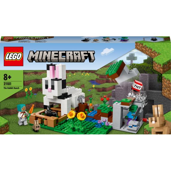 LEGO MINECRAFT 21181 КОНСТРУКТОР КРОЛИЧЬЕ РАНЧО