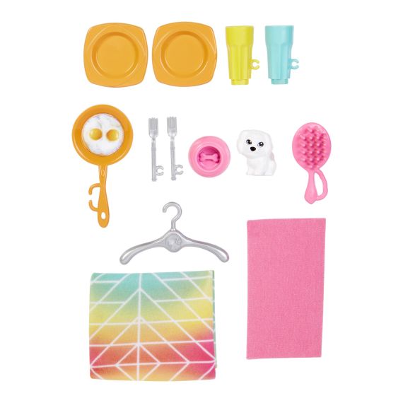 BARBIE HCD47 КУКОЛЬНЫЙ ДОМИК С МЕБЕЛЬЮ И АКСЕССУАРАМИ