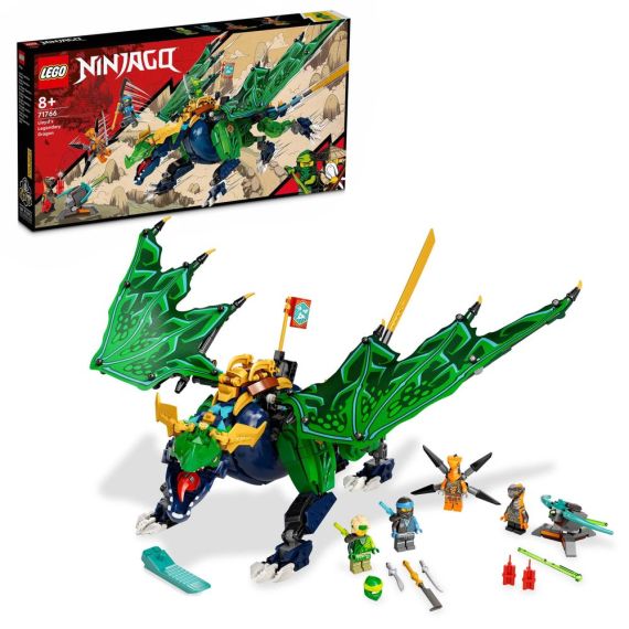 LEGO NINJAGO 71766 КОНСТРУКТОР ЛЕГЕНДАРНЫЙ ДРАКОН ЛЛОЙДА