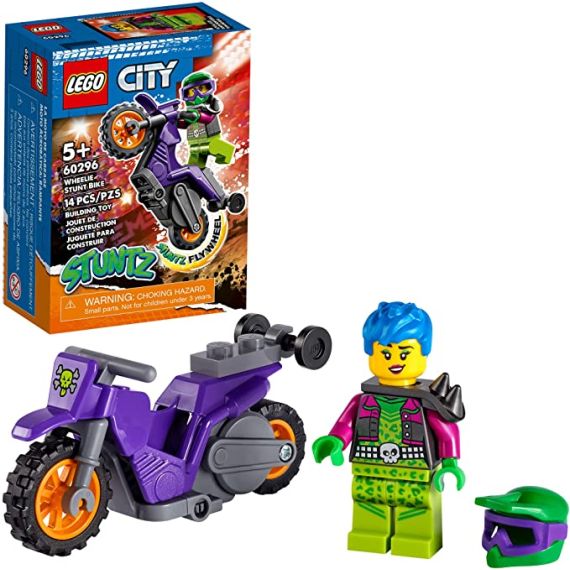LEGO CITY STUNTZ 60296 КОНСТРУКТОР АКРОБАТИЧЕСКИЙ ТРЮКОВЫЙ МОТОЦИКЛ