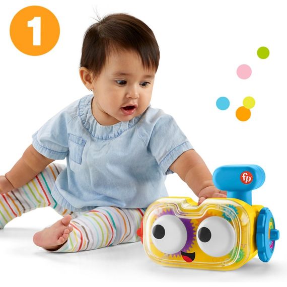 FISHER PRICE HCK37 ИГРУШКА ОБУЧАЮЩАЯ РОБОТ-БОТ 4 В 1