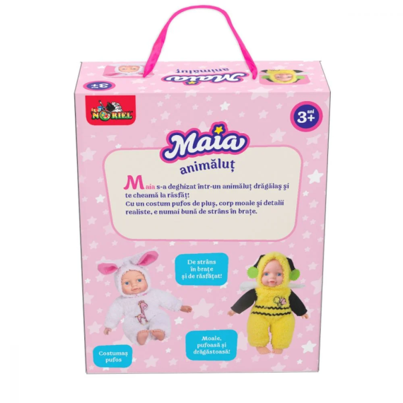 NORIEL INT3589 КУКЛА МАЙЯ ЗАЙКА, 33 СМ