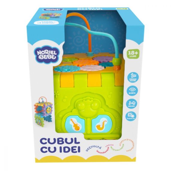 NORIEL INT3831 РАЗВИВАЮЩАЯ ИГРУШКА КУБ С ИДЕЯМИ