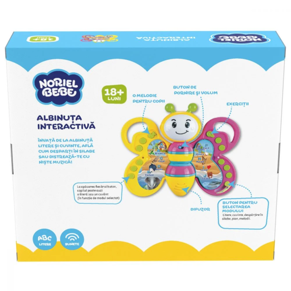 NORIEL INT6291 ИГРУШКА ИНТЕРАКТИВНАЯ ПЧЕЛА