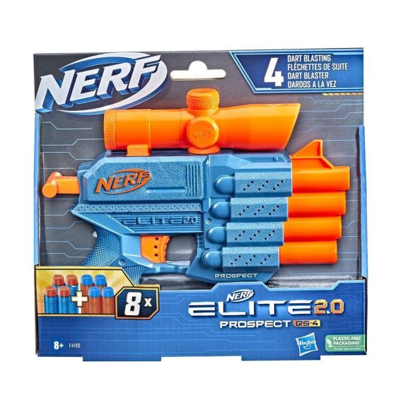 NERF F4190 БЛАСТЕР ELITE 2.0 PROSPECT QS 4