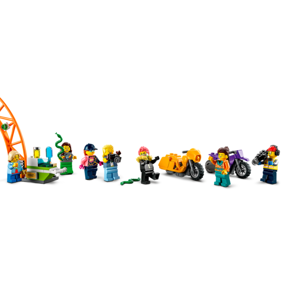 LEGO CITY 60339 КОНСТРУКТОР ТРЮКОВАЯ АРЕНА ДВОЙНАЯ ПЕТЛЯ