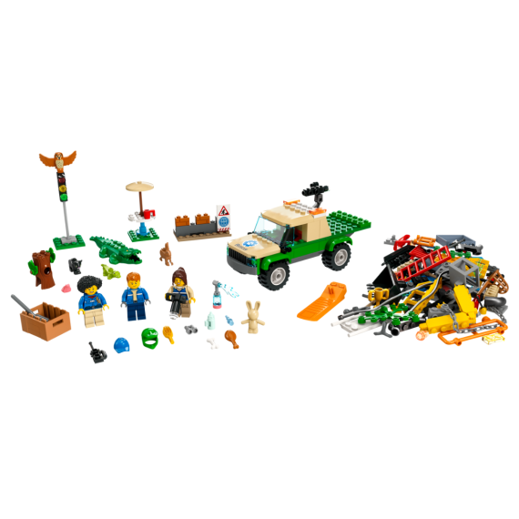 LEGO CITY 60353 КОНСТРУКТОР МИССИИ ПО СПАСЕНИЮ ДИКИХ ЖИВОТНЫХ