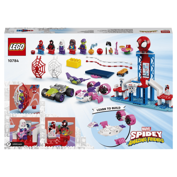 LEGO MARVEL SPIDEY AND HIS AMAZING FRIENDS 10784 КОНСТРУКТОР SPIDER-MAN WEBQUARTERS HANGOUT - CUMP?RA ?N CHI?IN?U, MOLDOVA - UNO.MD