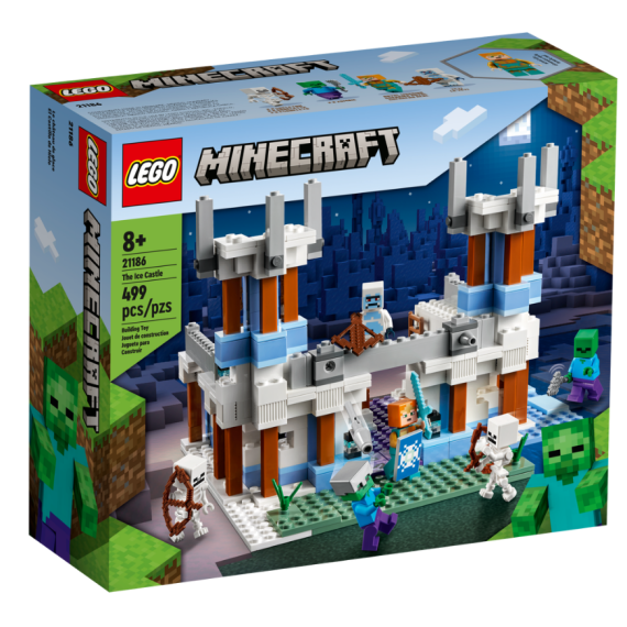 LEGO MINECRAFT 21186 КОНСТРУКТОР MC ЛЕДЯНОЙ ЗАМОК