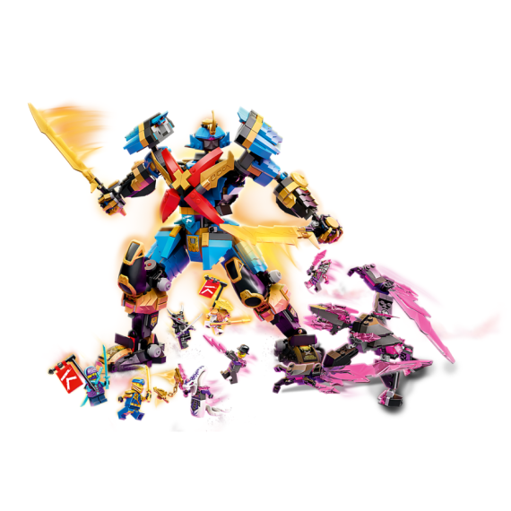 LEGO NINJAGO 71775 КОНСТРУКТОР РОБОТ НИИ САМУРАЙ ИКС