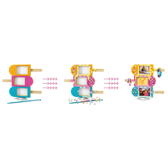 LEGO DOTS 41956 КОНСТРУКТОР ФОТОРАМКИ И БРАСЛЕТ МОРОЖЕНОЕ