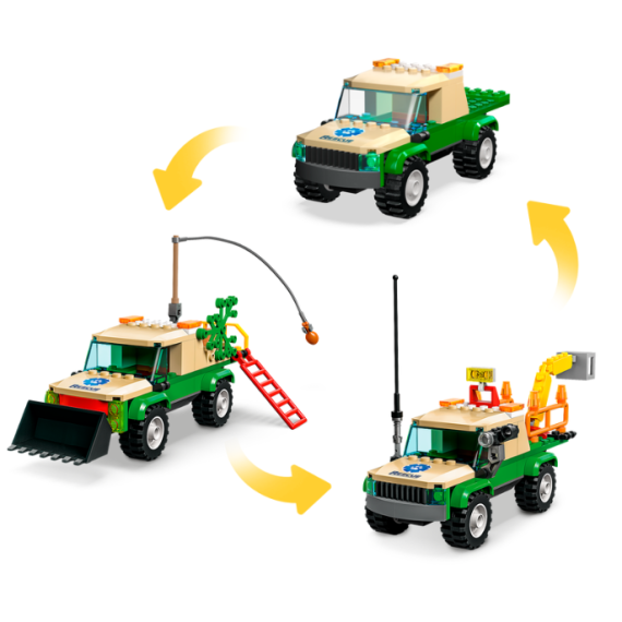 LEGO CITY 60353 КОНСТРУКТОР МИССИИ ПО СПАСЕНИЮ ДИКИХ ЖИВОТНЫХ