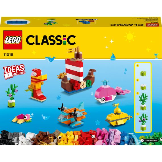 LEGO CLASSIC 11018 КОНСТРУКТОР CREATIVE OCEAN FUN