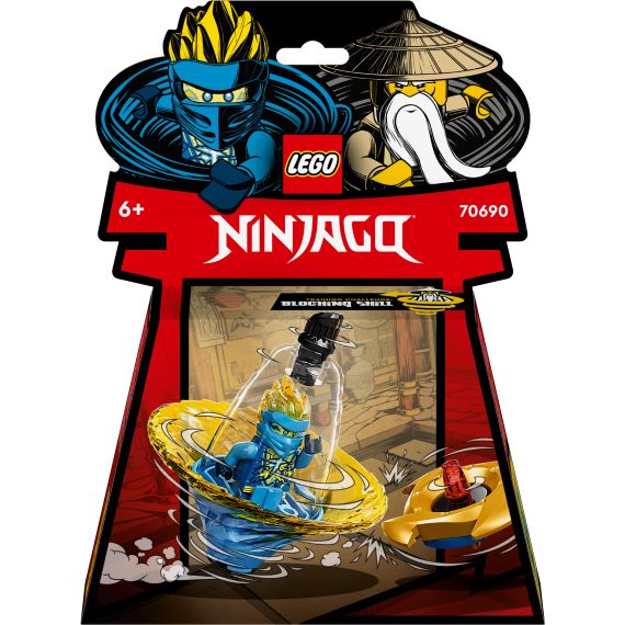 LEGO NINJAGO 70690 КОНСТРУКТОР JAY'S SPINJITSU NINJA TRAINING