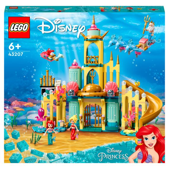 LEGO DISNEY PRINCESS 43207 КОНСТРУКТОР ARIEL'S UNDERWATER PALACE