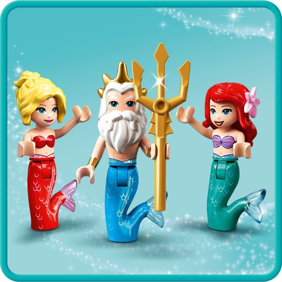 LEGO DISNEY PRINCESS 43207 КОНСТРУКТОР ARIEL'S UNDERWATER PALACE