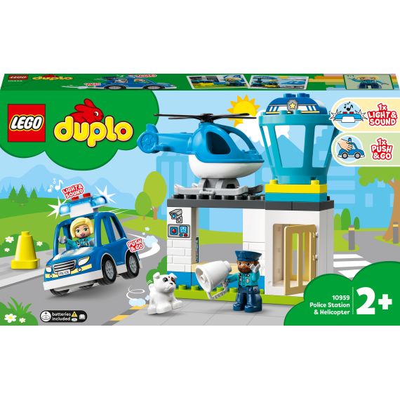 LEGO DUPLO 10959 КОНСТРУКТОР POLICE STATION &AMP; HELICOPTER